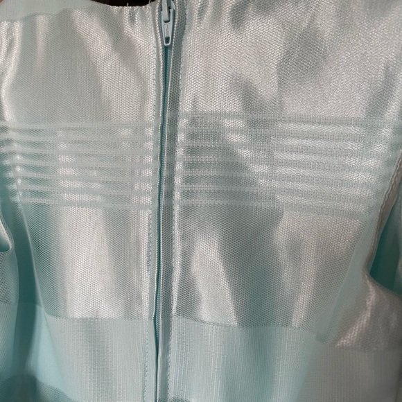 Nanette - soft mint colored dress for girls. - Picture 8 of 13